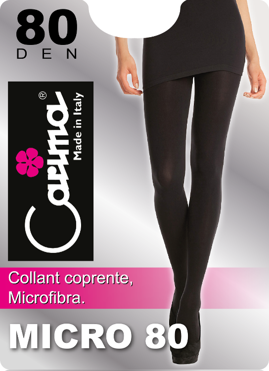 collant coprente microfibra 80